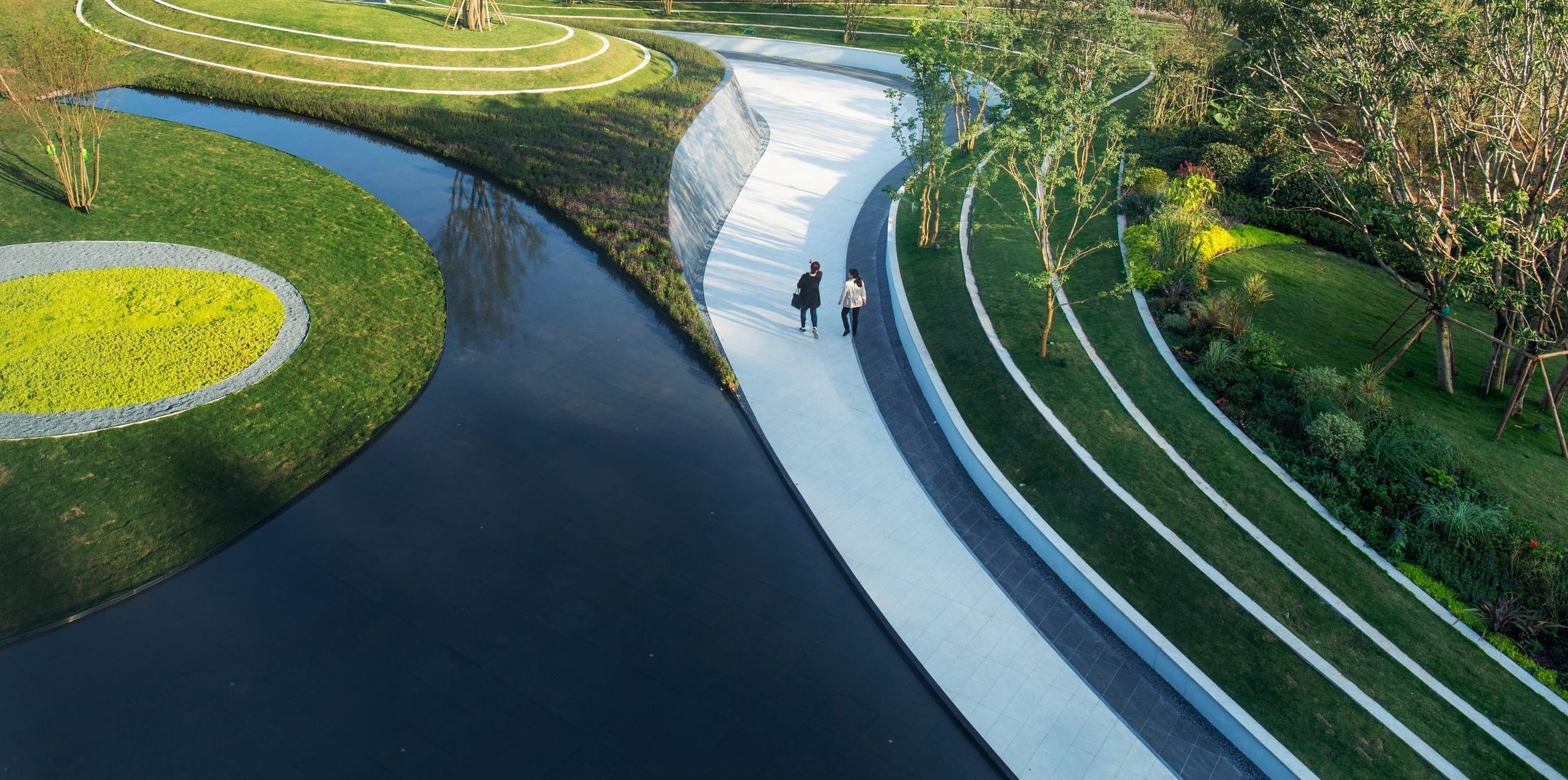 重庆龙湖滟澜山景观设计公司,重庆听江左岸景观设计