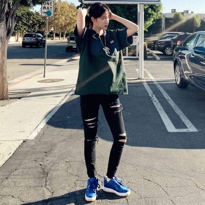 女明星爱穿什么运动品牌,女明星爱穿运动鞋的都有谁