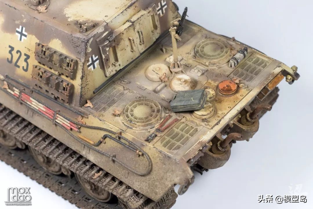 田宫必入的10款坦克模型免上色,田宫突击虎坦克模型