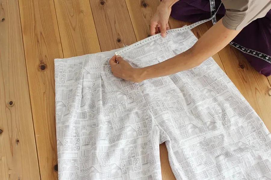 马戏团灯笼裤,宽松灯笼裤制作图纸