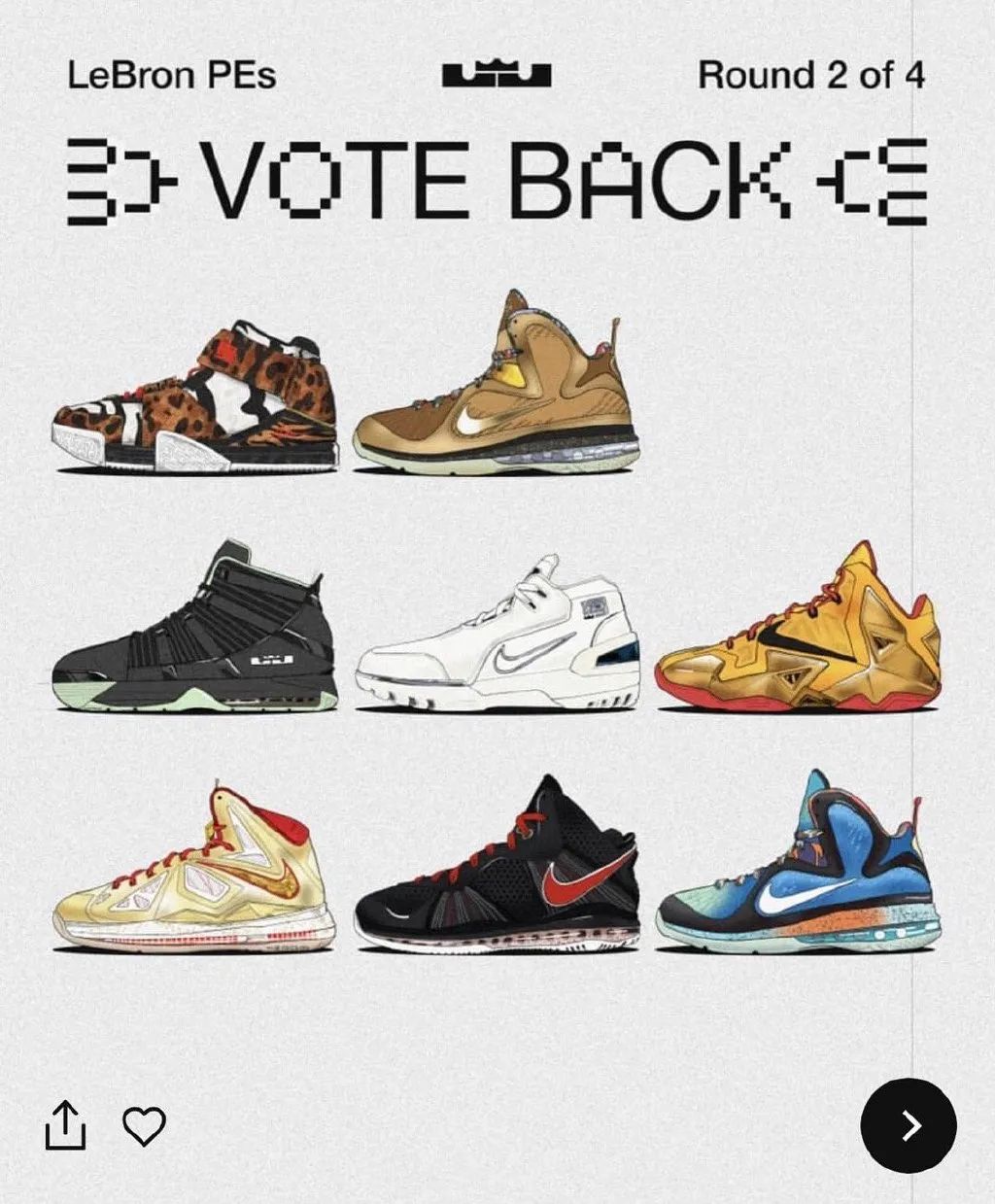 LeBronPE第二轮投票：LBJ10悬了？