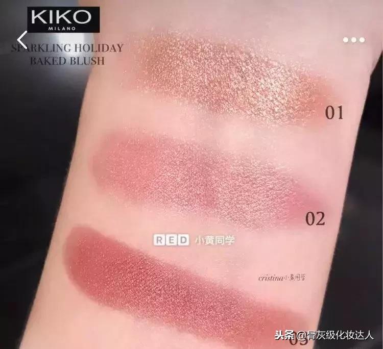 kiko这波圣诞新品美爆了，只要100块！