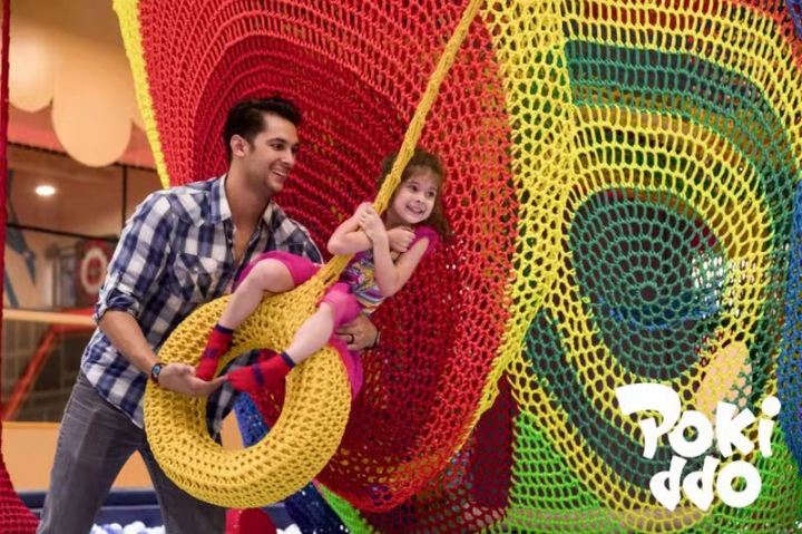 儿童室内蹦床高端定制,儿童蹦床馆教学