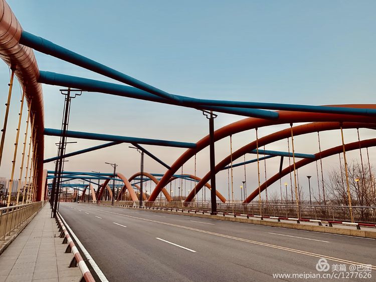 洛阳涧西路边街景,洛阳滨河北路图