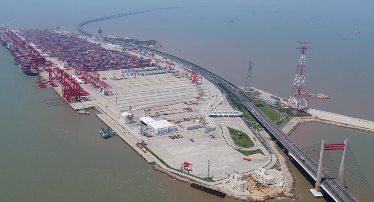 中国的全球第一大港口,目前世界第一大港口