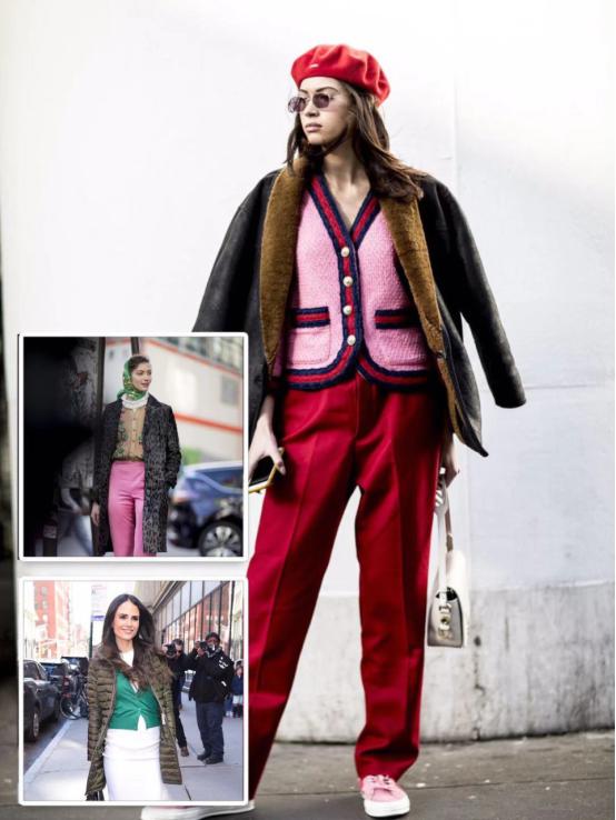 冬天带帽中长款针织开衫怎么搭配,针织开衫保暖又好穿女人味十足