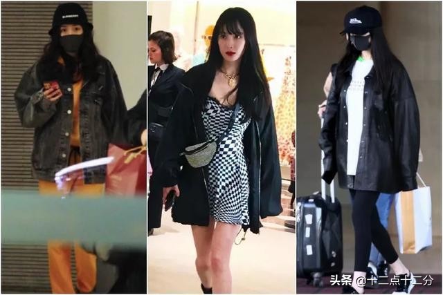 权志龙姐姐的品牌2021年服装走秀,杨颖穿权志龙联名衣服