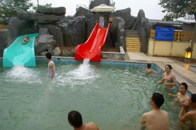 凉夏温泉,华山御温泉度假温泉村套票