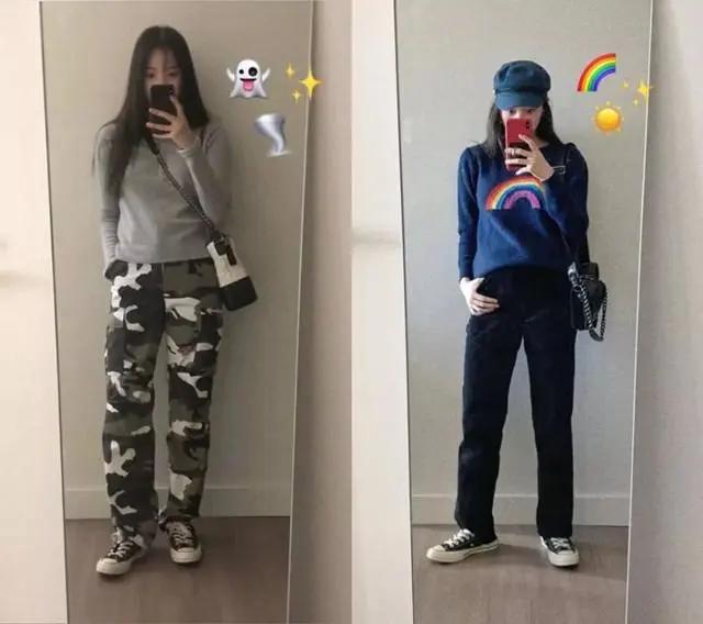 明星穿匡威经典款高帮,跟着明星学穿搭黑色匡威