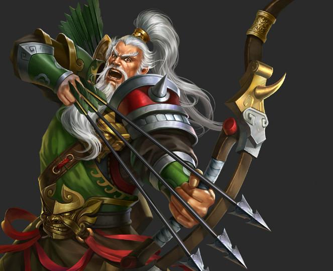 黄忠真正的实力,五虎上将为什么有黄忠