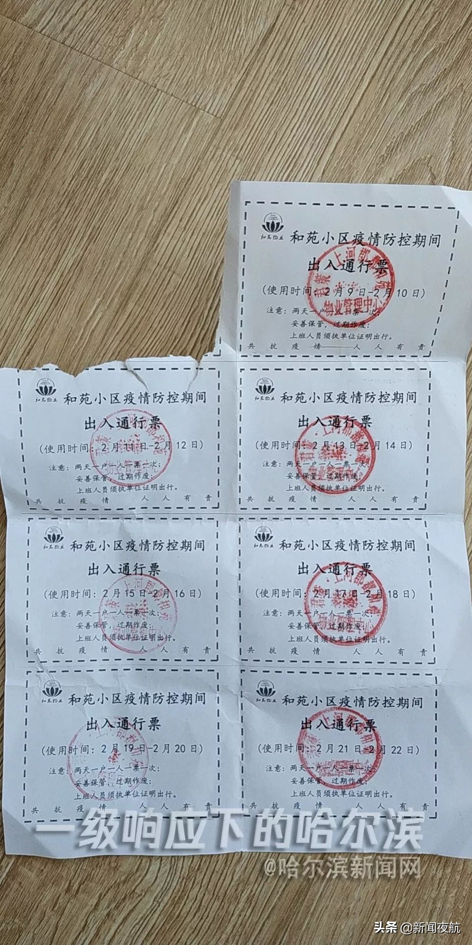 小区出入通行证哈尔滨,哈尔滨小区通行证