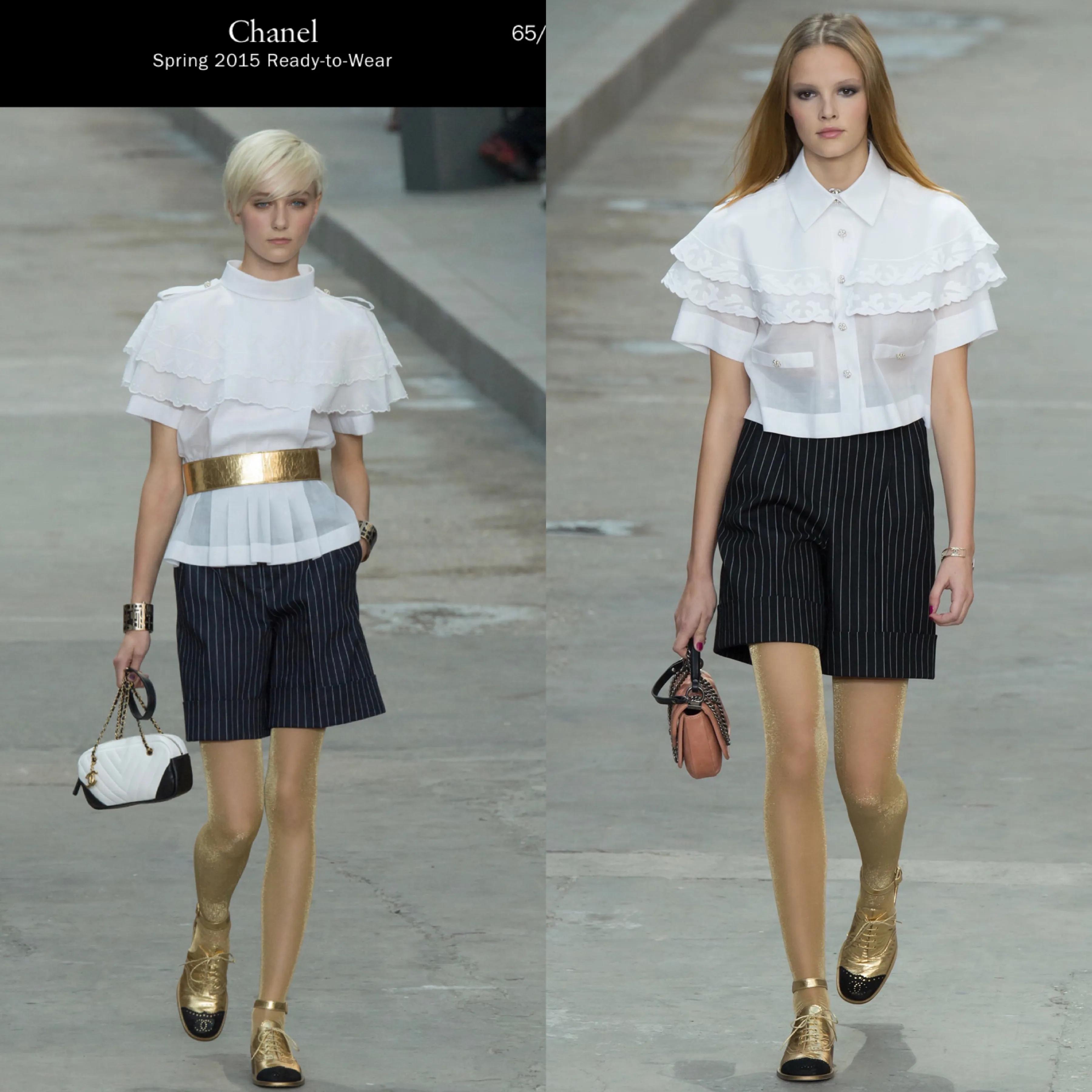 香奈儿立领真丝白衬衫,香奈儿白衬衫