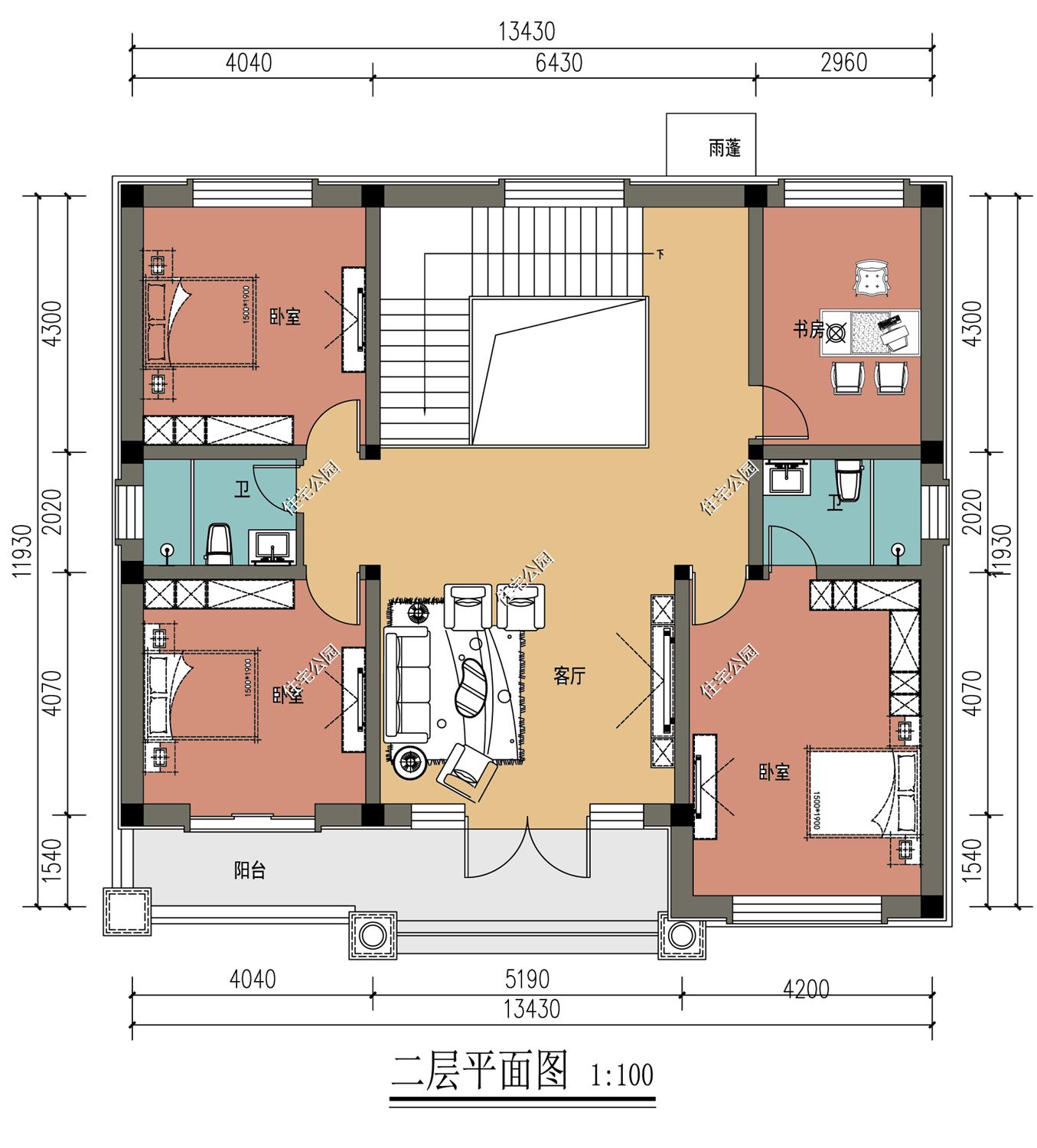回农村建三栋中式别墅高端有气势,回农村建别墅现代风格