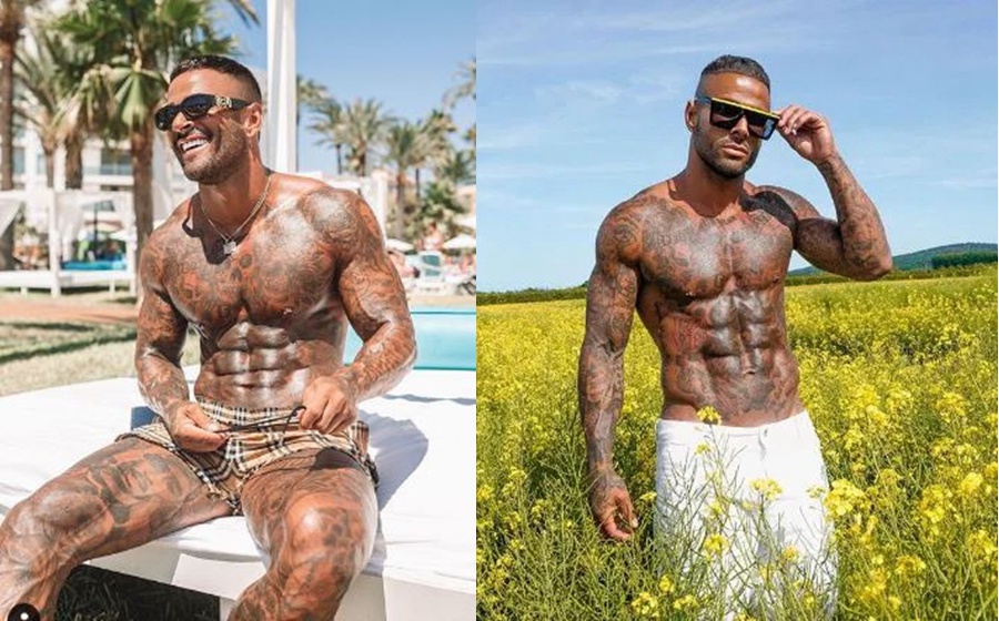 英国9级联赛球员身材比C罗还燃？他是足坛第一型男，代言羡煞梅西