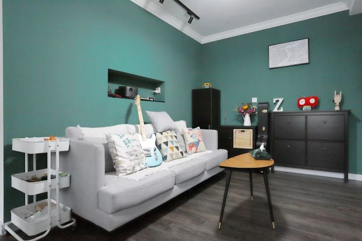 60平开放式的家设计,61平卧室装修