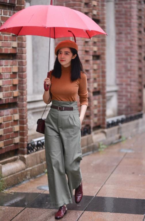 阔腿裤怎么才能穿出好效果,阔腿裤的5种时髦穿搭