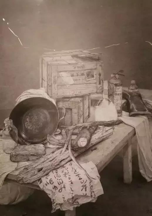 全国素描比赛第一名,九大美院素描欣赏