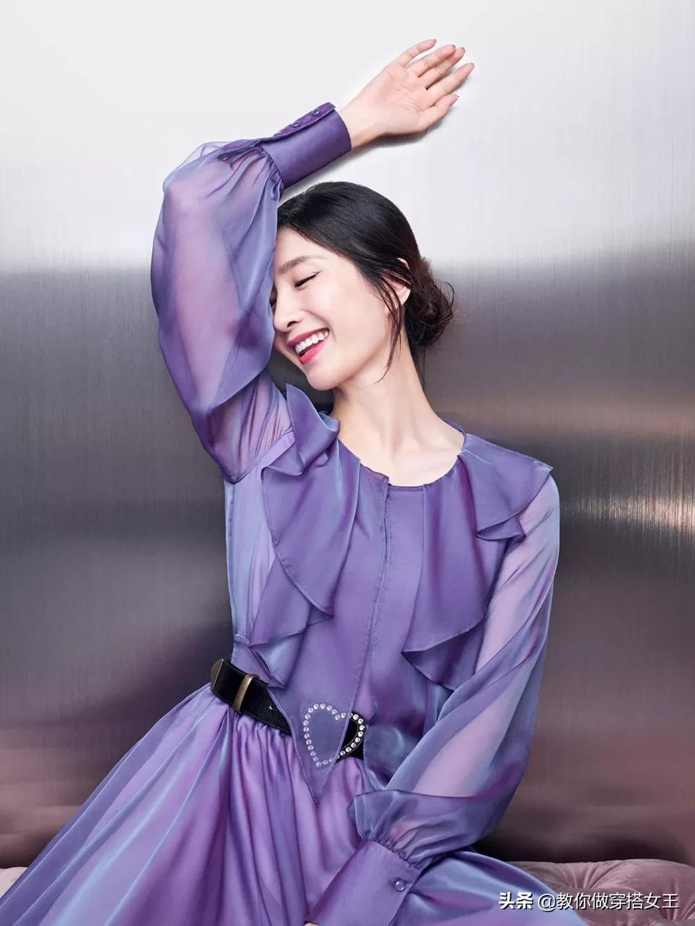 显白3个度以上的发色,显白三个度的粉橘色