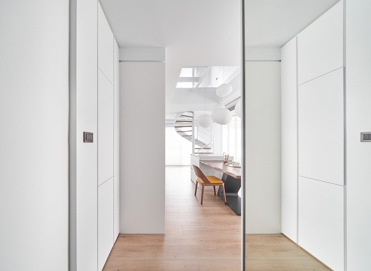 楼中楼装修前后对比卡点,楼中楼的房子装修