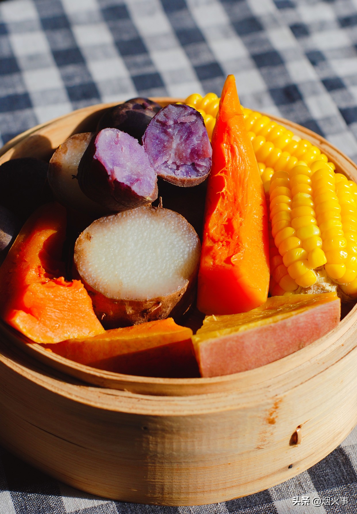 蒸五谷丰登,蒸山药南瓜玉米五谷丰登