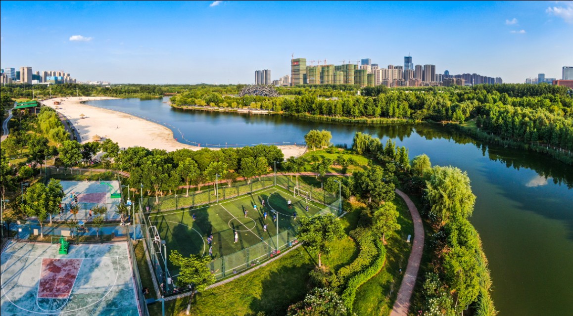 合肥塘西河公园,塘西河公园最新视频