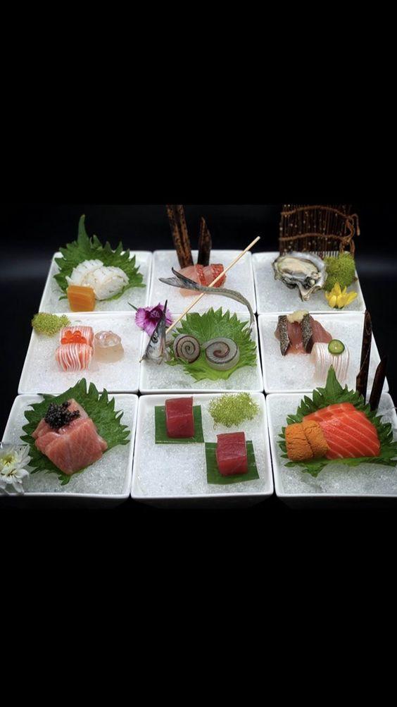 日本生鱼片国菜,日韩料理生鱼片