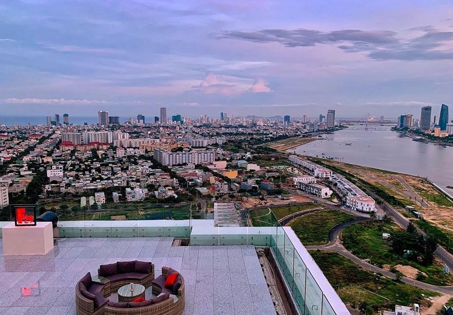 越南岘港海边三个字的酒店,越南旅游旅宿单人间