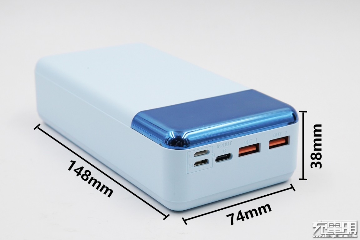 羽博30000毫安65w充电宝评测oppo,羽博车载快充充电器