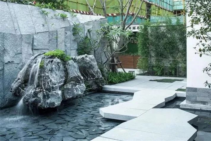 庭院置石风水图,庭院置石风水布局