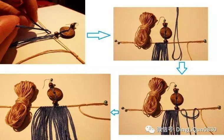 编绳教程挂饰大全,彩绳编挂饰教程