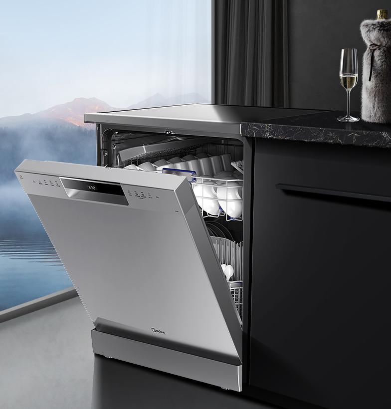 厨房洗碗机怎样洗碗,厨房小怎么做洗碗机和水槽