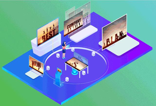 飞屏效果,飞屏互动案例