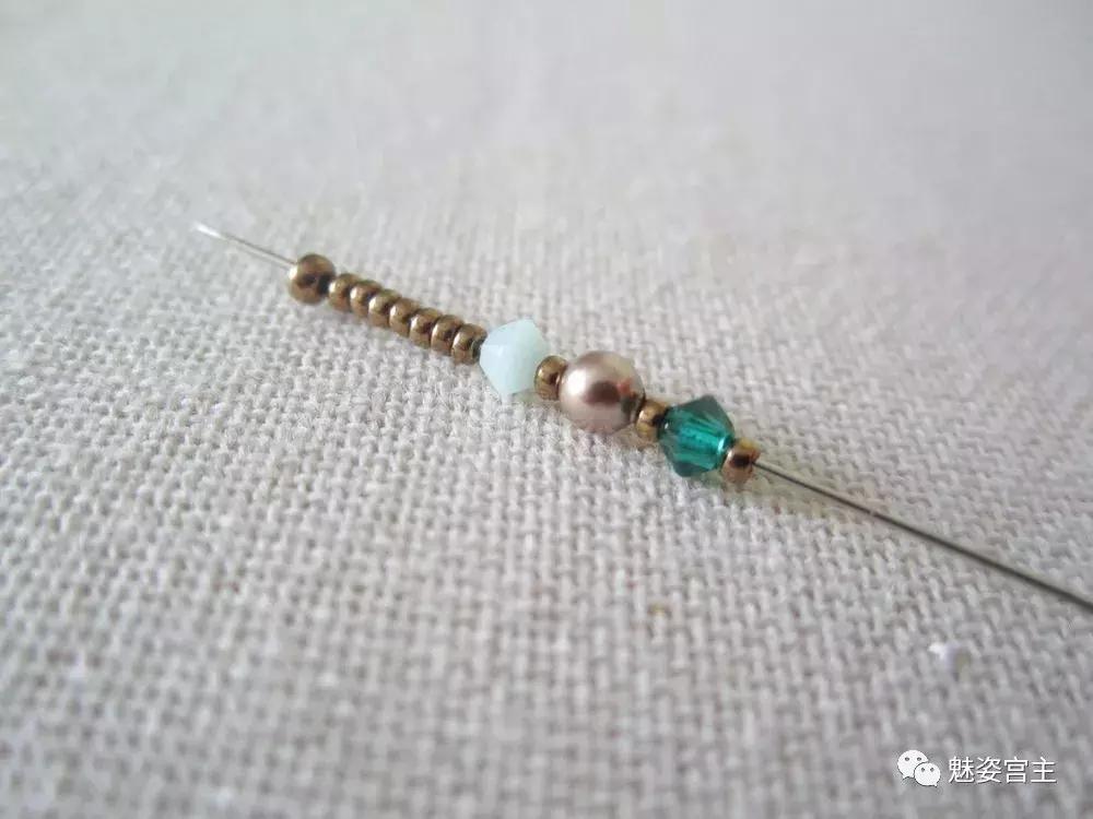 嘉德罗斯耳环怎么做教程,送你一副耳环