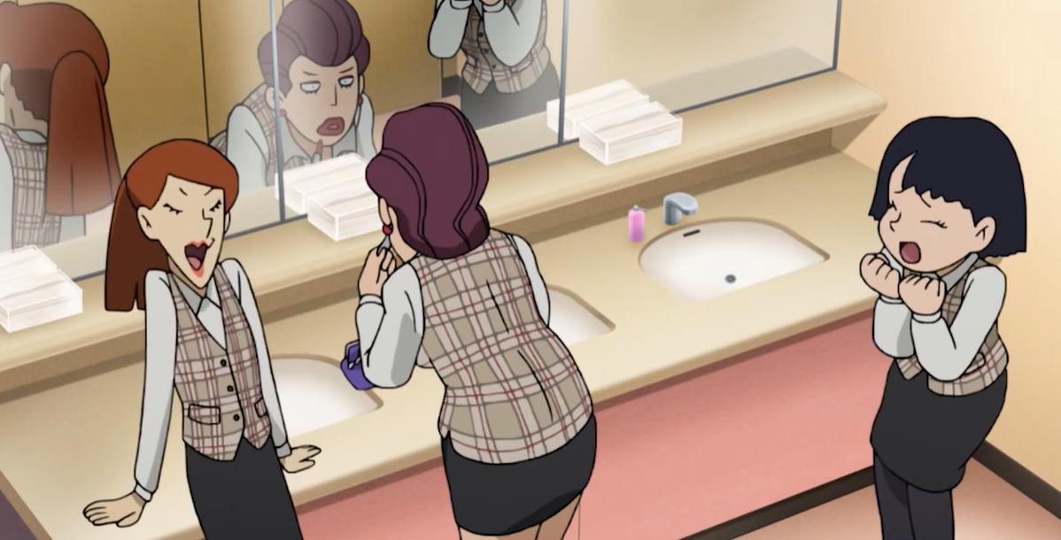 笑面推销员女生,笑面推销员大胖女孩