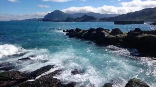 林海听涛行书作品,临海听涛2020