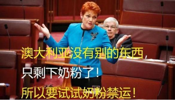 澳大利亚议员谈奶粉出口,澳议员奶粉出口