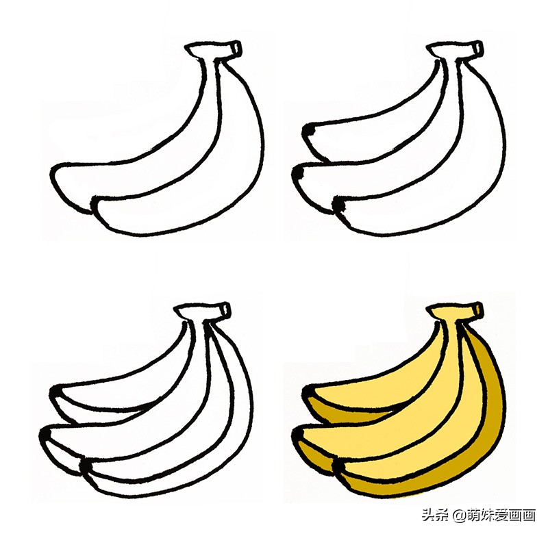 水果及水果种子简笔画,画水果简笔画大全大图