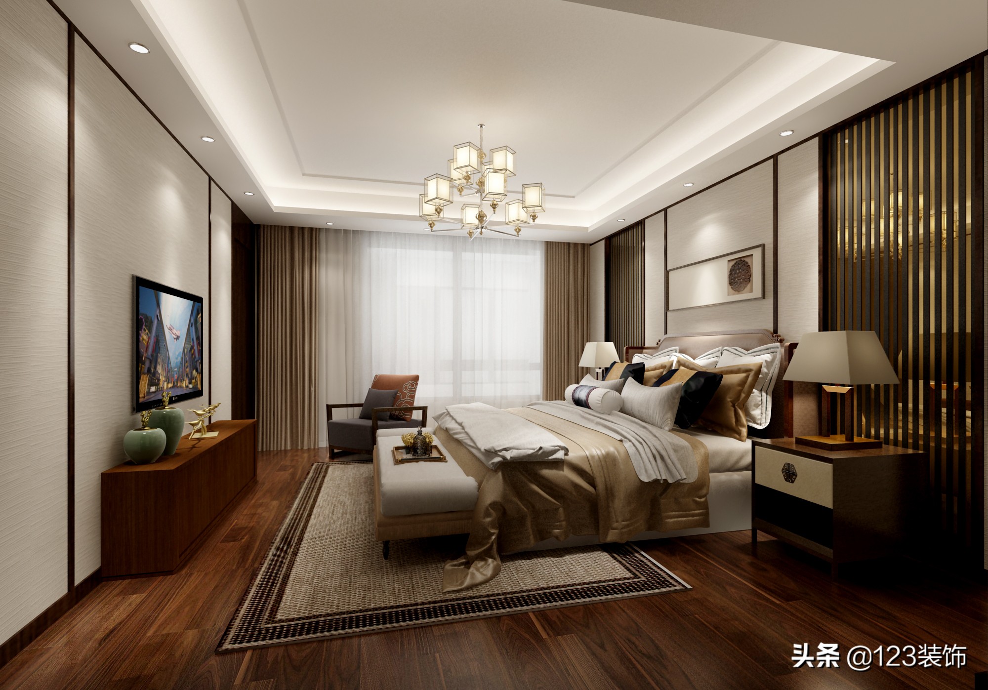 玉兰谷三室两厅装修效果图,玉兰花园183平米装修效果图