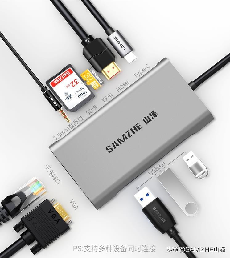 超薄笔记本电脑接口不够怎么办,超薄本如何扩展容量