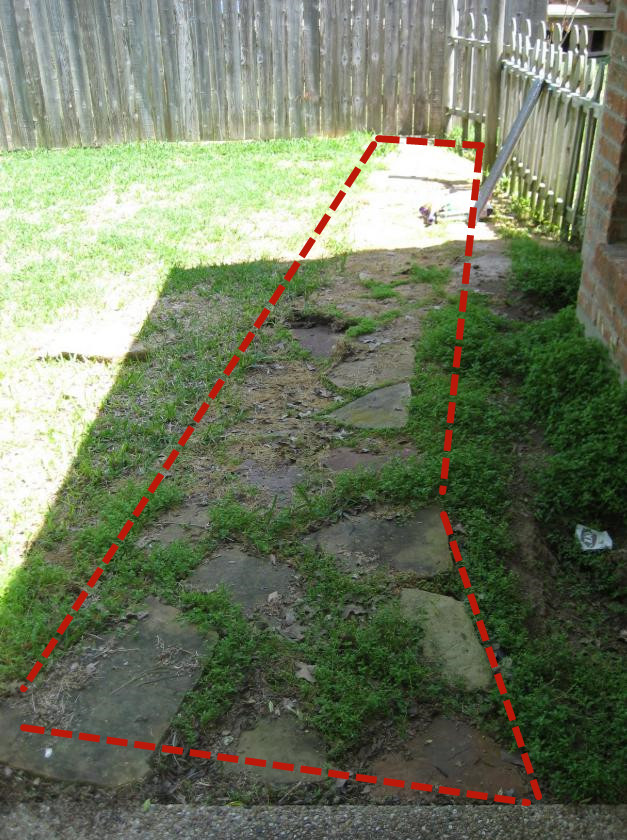 院子不打地坪铺水泥砖,庭院红砖地面简单改造