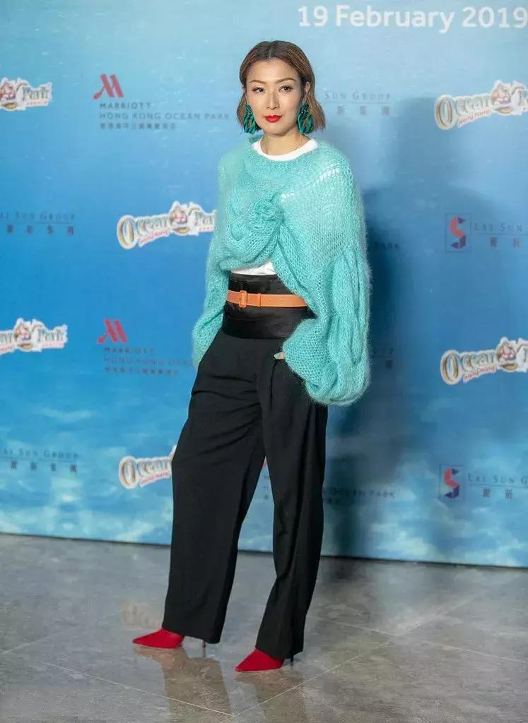 哪都瘦就腿粗,老爹裤小个子显腿瘦