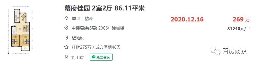 南京学区房价下跌最惨小区的名单,南京2019学区房价格