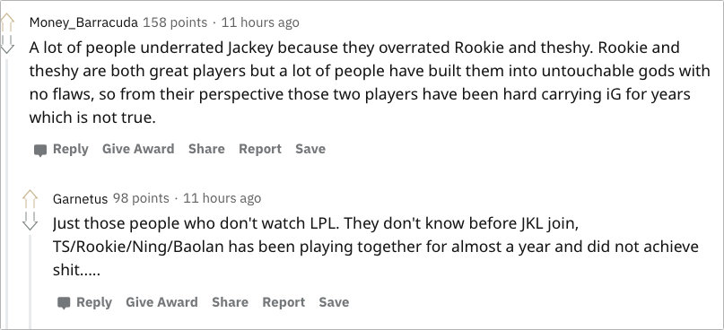 ig为什么能战胜tes,ig爆冷击败tes队内语音