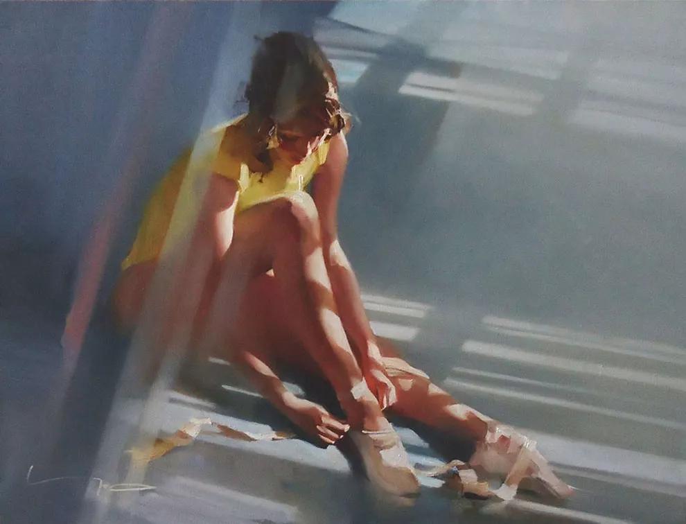 俄罗斯画家维克多风景油画,俄罗斯画家希施金的森林油画