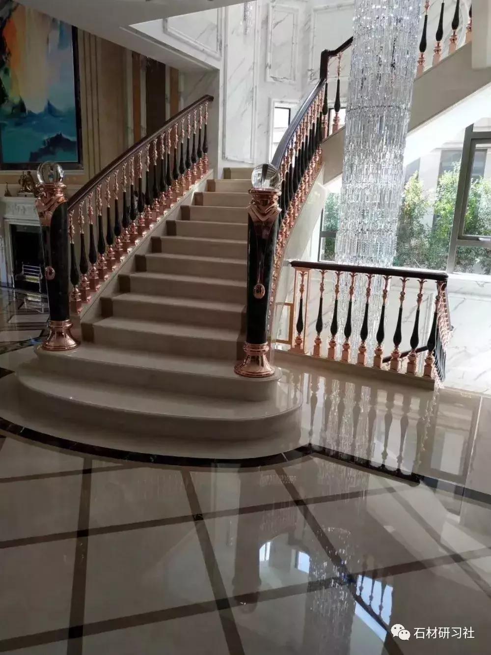 深圳豪宅别墅装修效果图,大理石豪宅整装