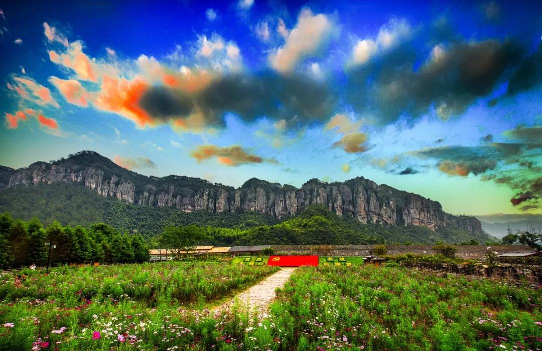 台州藏在深山里的世外桃源,台州家乡春天的美景