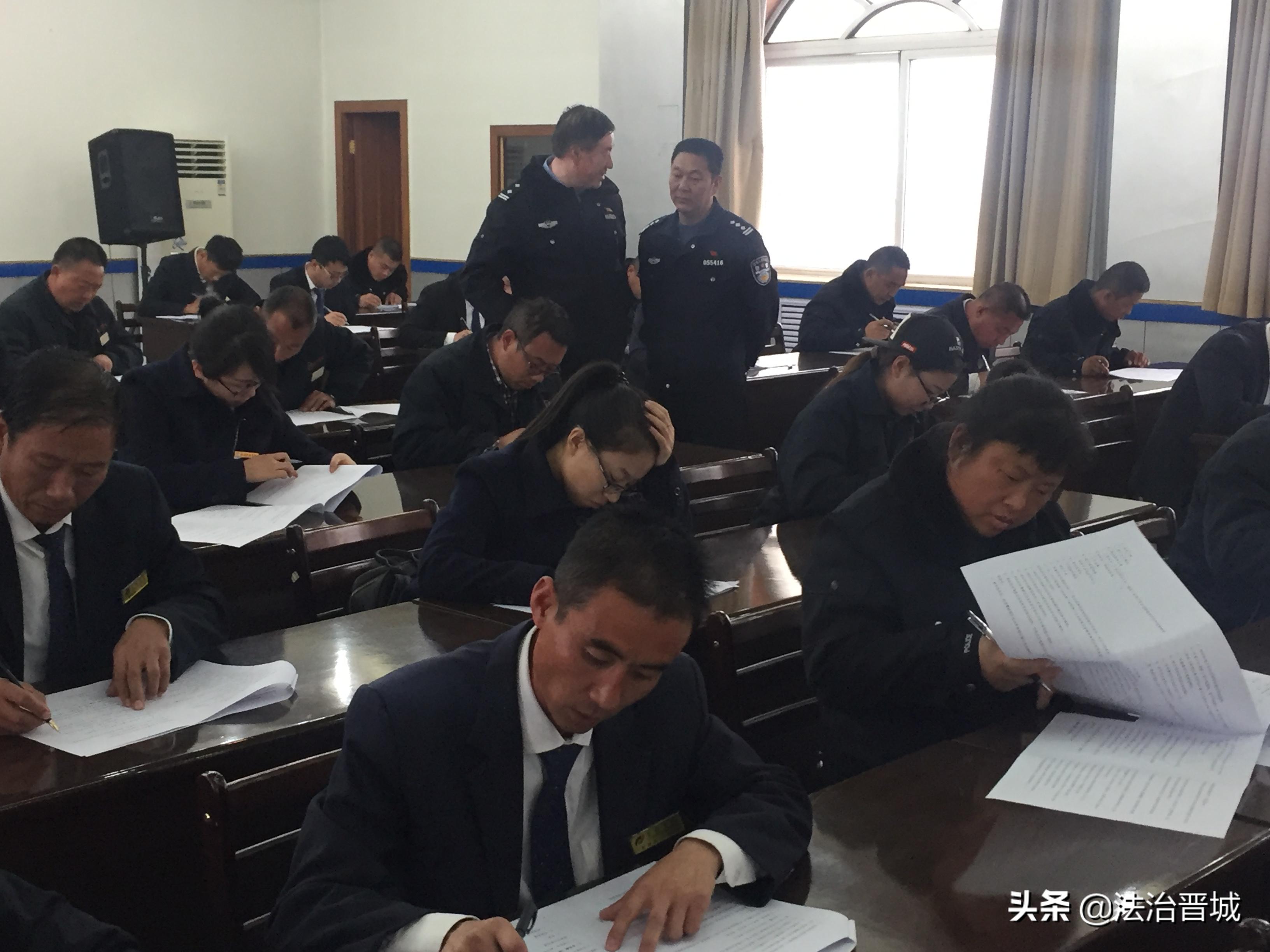 高平交警大队文明交通进驾校“五个一”活动纪实