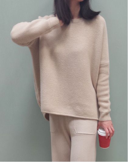 连衣裙毛衣秋冬穿搭,克莱因蓝毛衣穿搭秋冬