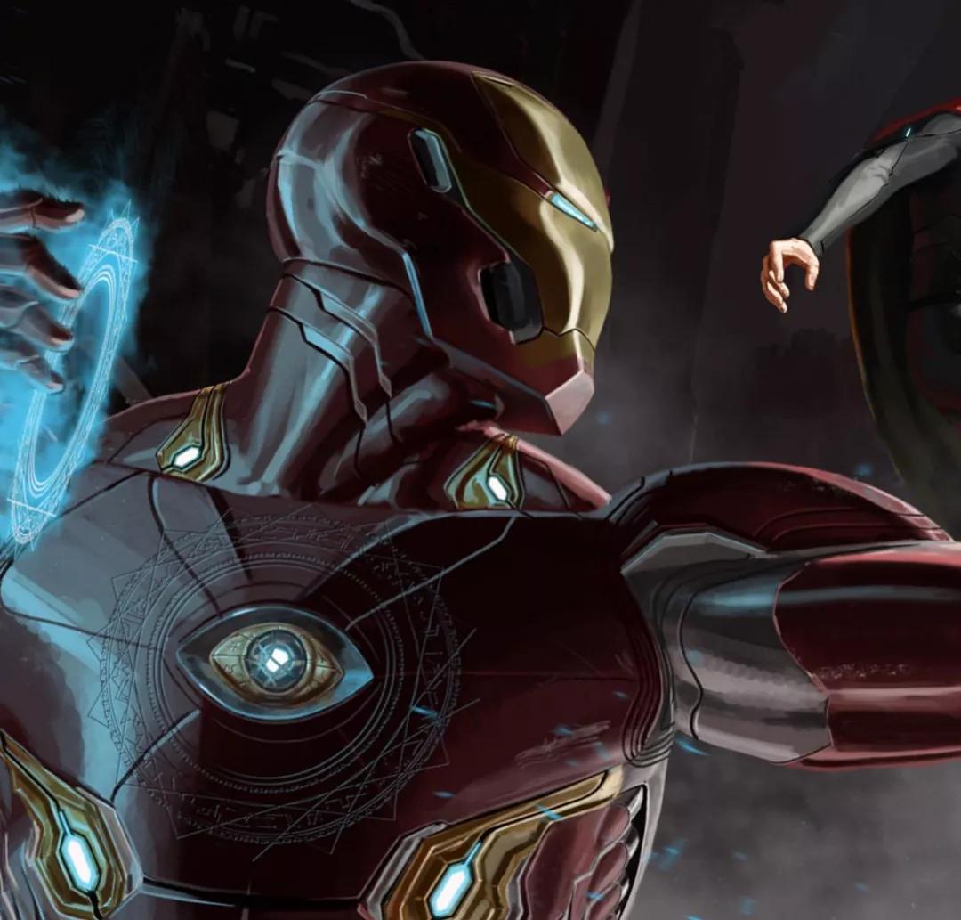 全新复联4概念图公布，远处的红骷髅比电影中更好