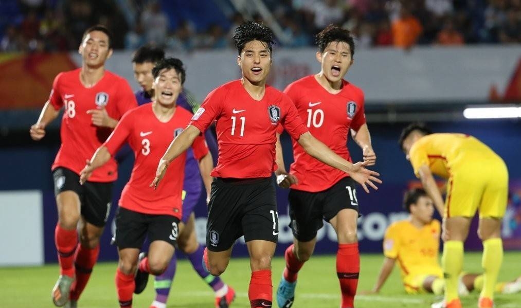 韩国国奥不敌阿联酋,中国国奥男足不敌韩国